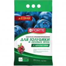 Удобрение для голубики и лесных ягод с цеолитом 2,5 кг. (Bona Forte) белый пакет